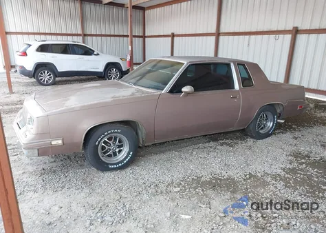 1984 Oldsmobile Cutlass Supreme from USA, damaged, VIN 1G3AR47A1EM485054